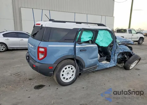 2025 Ford Bronco Sport Heritage z USA, uszkodzony, nr VIN 3FMCR9GN1SRE69668